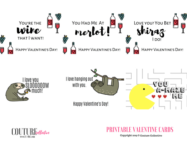 Valentine's Gift Guide:Free Printables