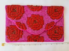 Load image into Gallery viewer, Rosie Day Beaded Clutch