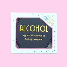 Load image into Gallery viewer, Fun Club Coasters - (4) Sayings