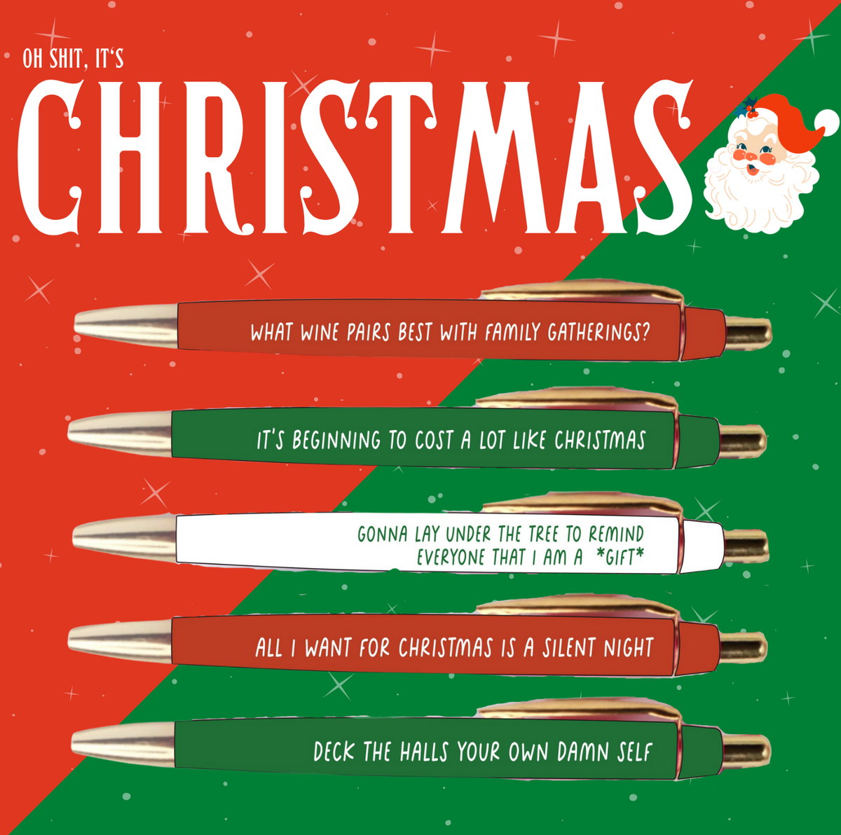 Christmas Pen Set – CoutureCollective