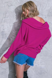 Fuchsia Fantasy Sweater