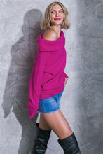 Load image into Gallery viewer, Fuchsia Fantasy Sweater