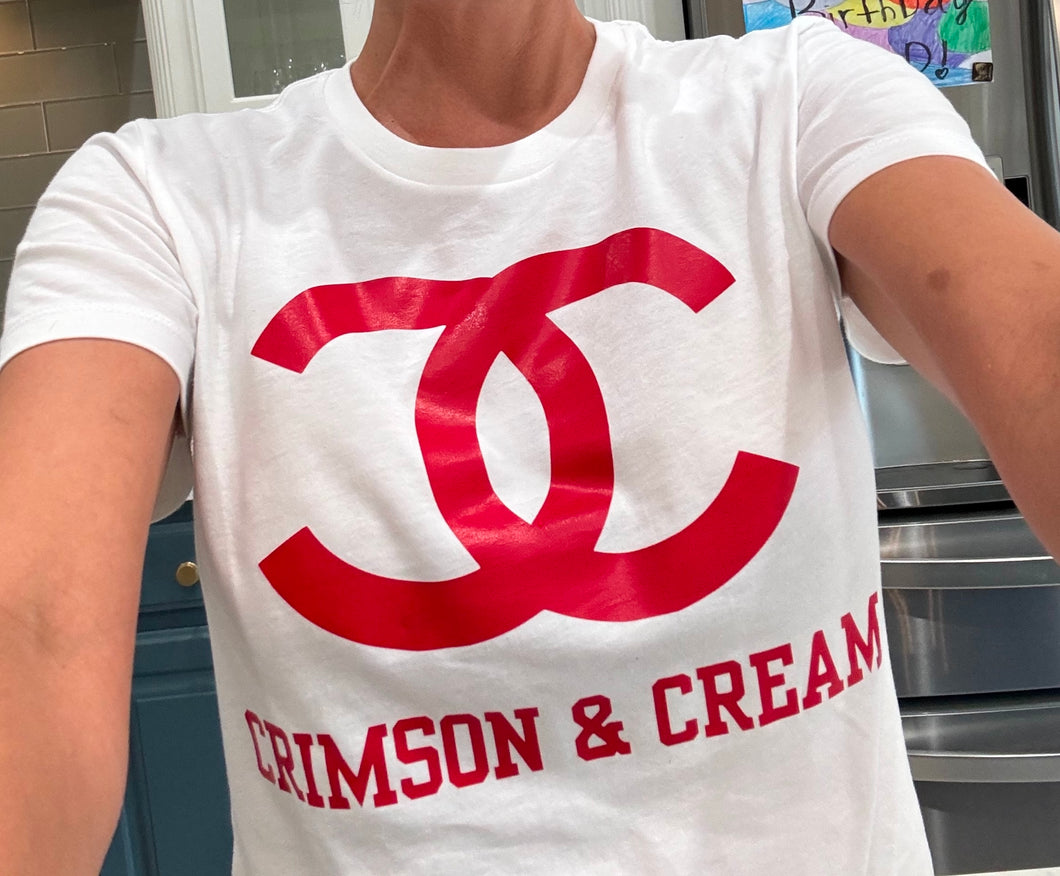 Crimson & Cream T-Shirt