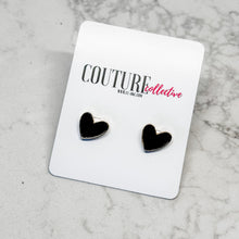 Load image into Gallery viewer, Barbiecore Heart Studs (2) Colors
