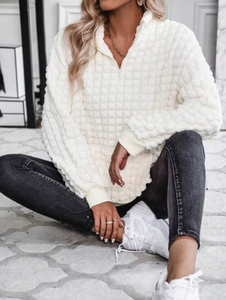 Pippa Quilted Pullover - (Extended Sizes)