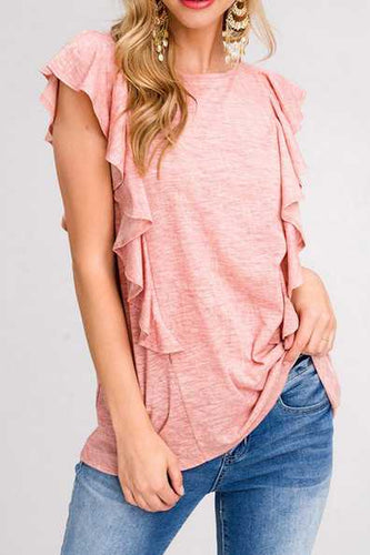 Get Comf-Ruffle-Ble Blouse