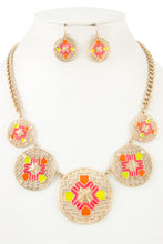 Load image into Gallery viewer, Aztec Necklace Set