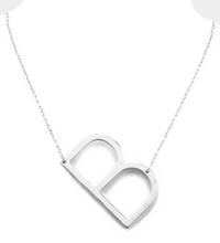 Load image into Gallery viewer, Block Letter Necklace