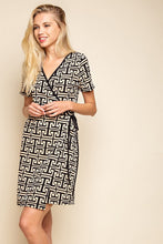 Load image into Gallery viewer, Jackie O Wrap Dress