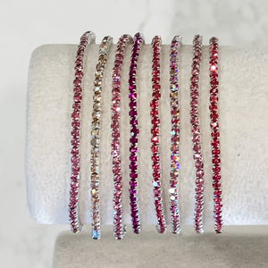 Billie Crystal Bracelet Set (2) Colors