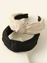 Load image into Gallery viewer, Knotty Knit Headband