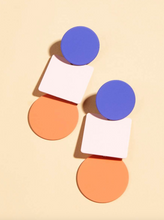 Load image into Gallery viewer, Callie Color Block Earrings
