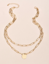 Load image into Gallery viewer, Carla Layered Paperclip Chain Necklace