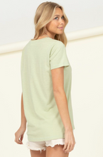 Load image into Gallery viewer, Say So Relaxed V-Neck Tee