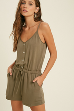 Load image into Gallery viewer, Bailey Button Romper (2) Colors