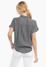 Load image into Gallery viewer, Donna Denim Top- 2 Colors