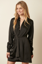 Load image into Gallery viewer, Tuxedo Shirt Dress