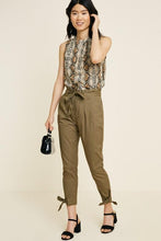 Load image into Gallery viewer, Sinsational Snakeskin Print Top