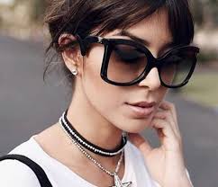 Attention's in the Side-Details, Oversized Square Sunnies