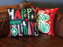 Load image into Gallery viewer, Holiday Cheer Pillow Covers